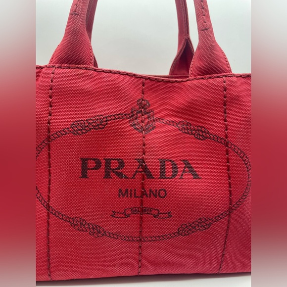 Prada Canapa Two Way Bag - Picture 8 of 15